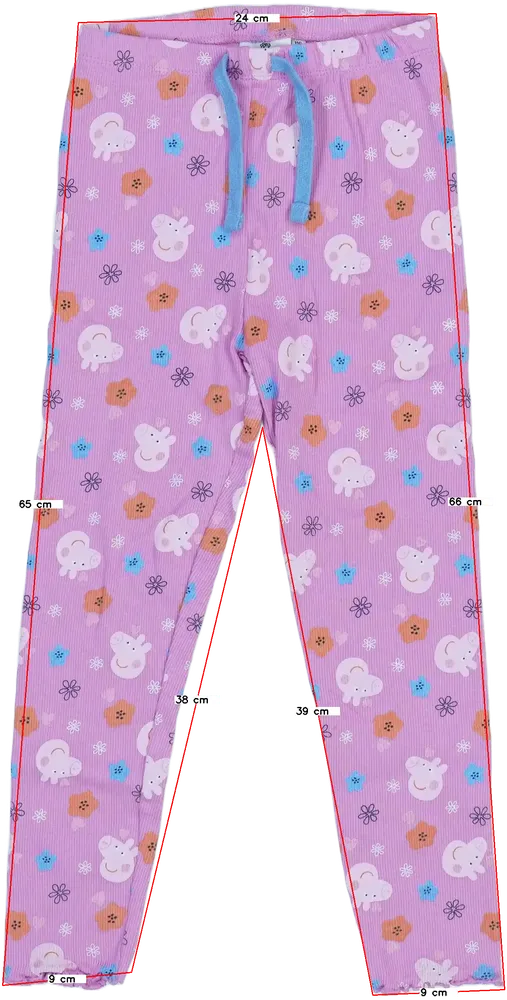 Rózsaszín Peppa Pig Pizsama alsó EU 116 / UK 6 év / US 6 év/S