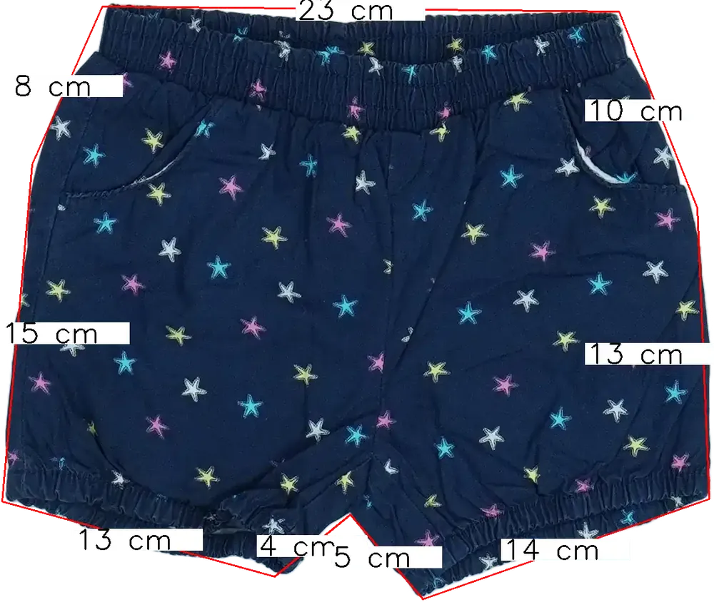 Kék Topomini Rövidnadrág EU 92 / UK 2 év / US 2T