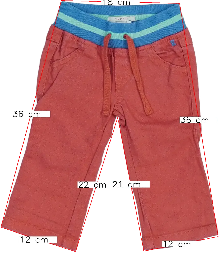 Rózsaszín Esprit Farmernadrág EU 62 / UK 0-3 hónap / US 0-3 hónap