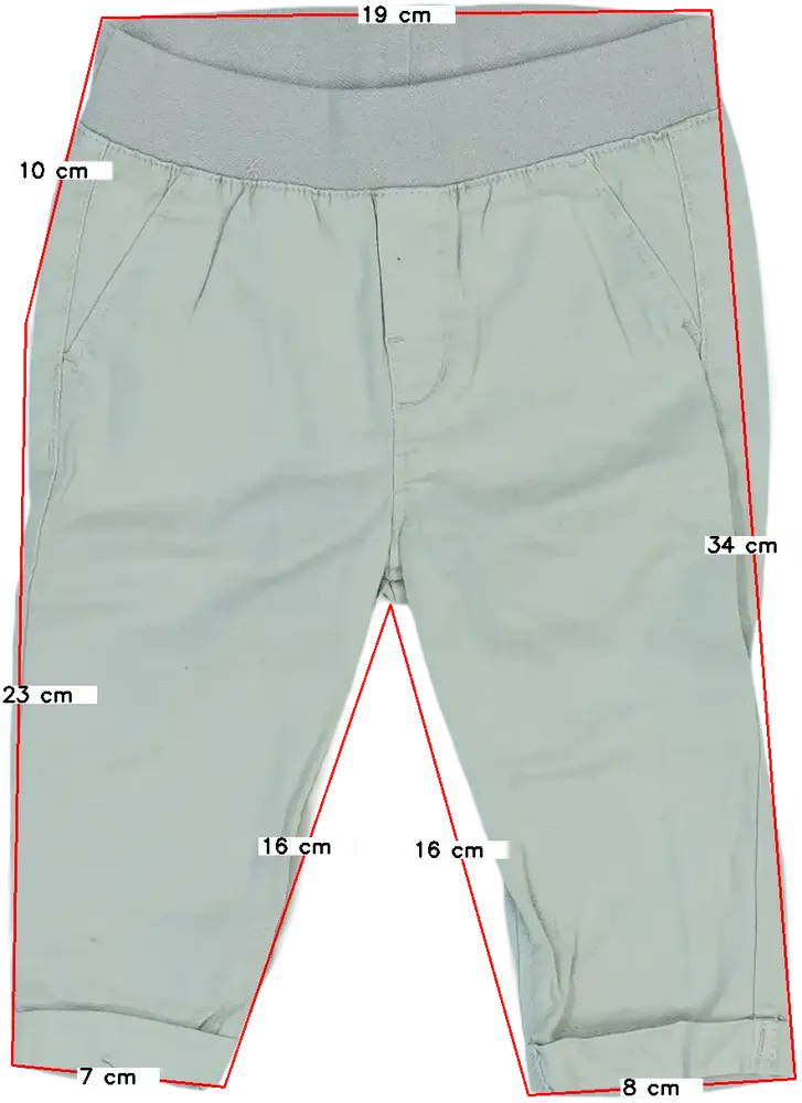 Barna H&amp;M Baby nadrág EU 68 / UK 3-6 hónap / US 3-6 hónap