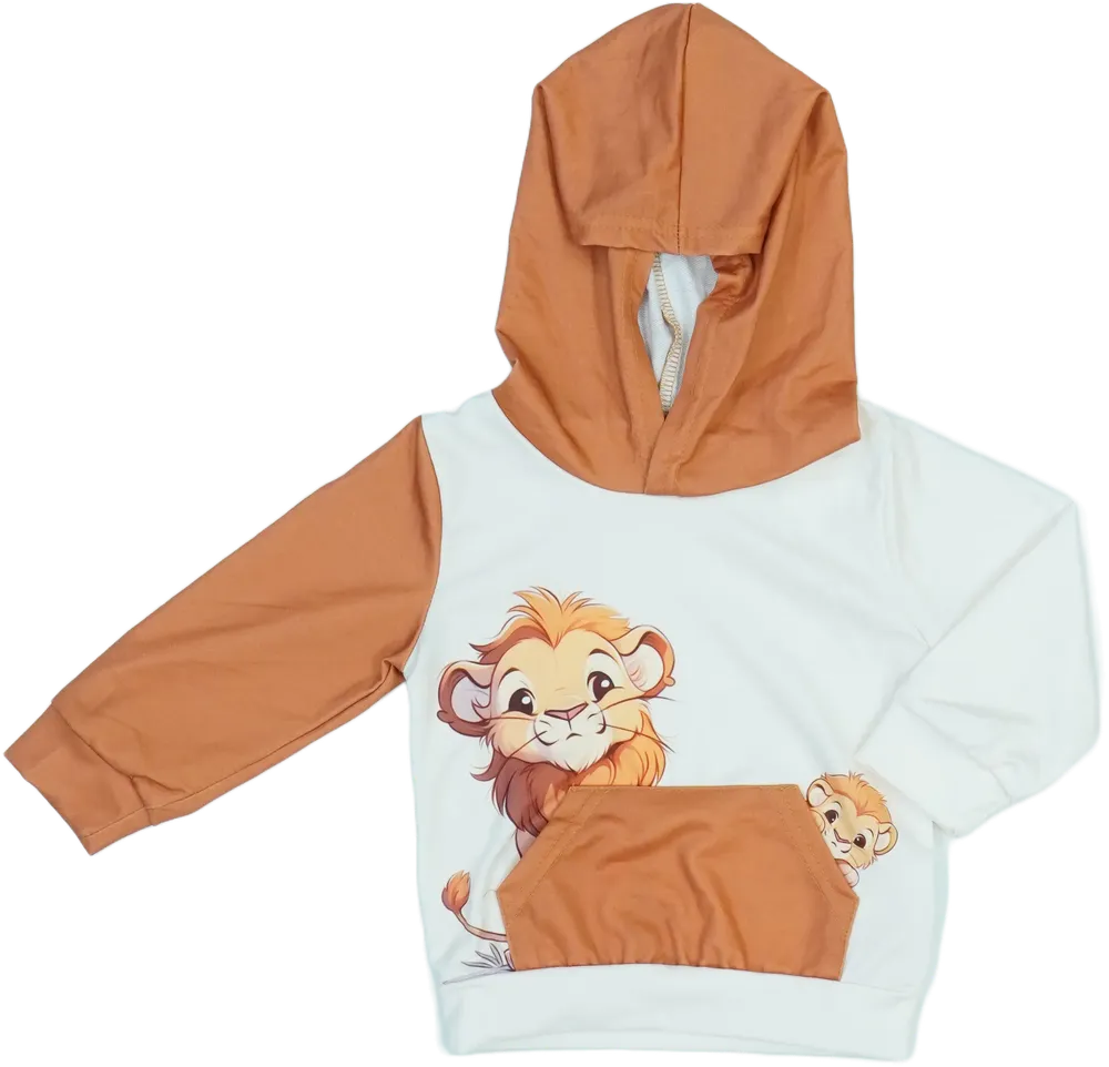 Többszínű Shein Kapucnis pulóver EU 98 / UK 3 év / US 3T