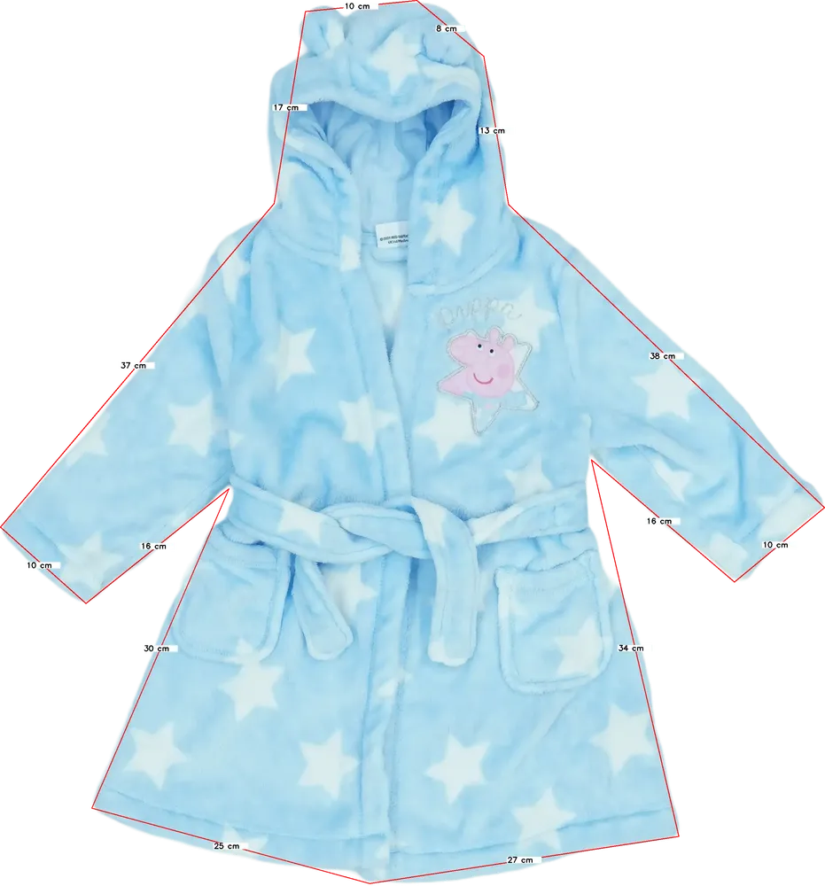 Kék Peppa Pig Köntös EU 98 / UK 3 év / US 3T