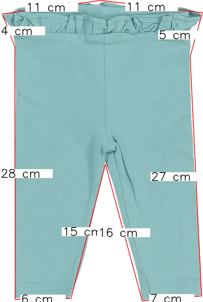 Zöld TU Leggings EU 68 / UK 3-6 hónap / US 3-6 hónap