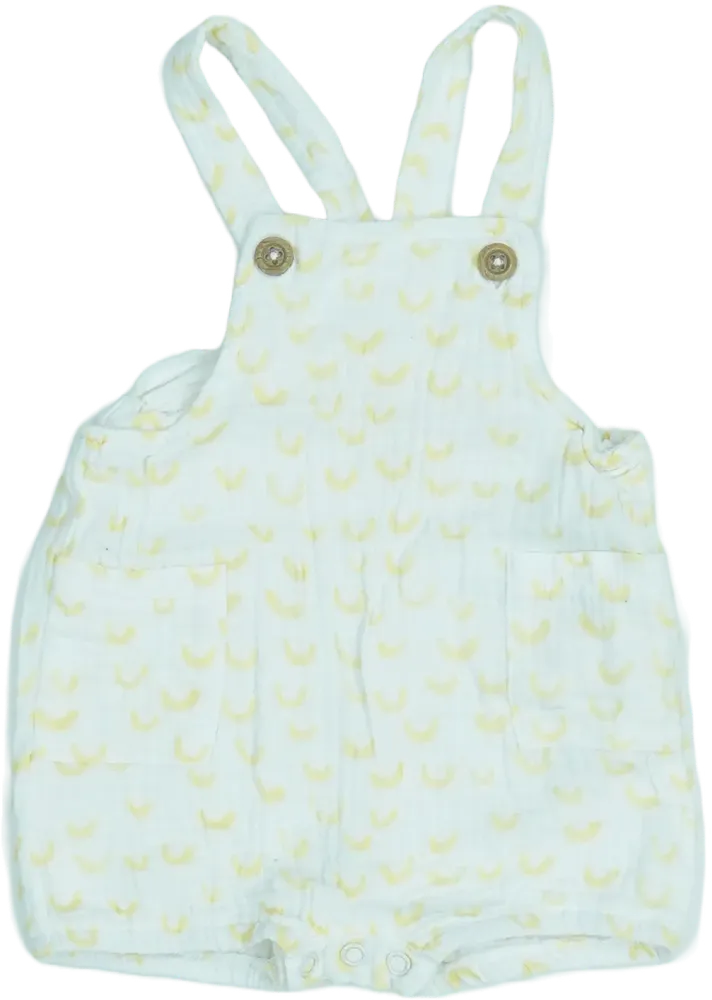 Fehér Primark Kantáros hosszú / rövidnadrág EU 68 / UK 3-6 hónap / US 3-6 hónap