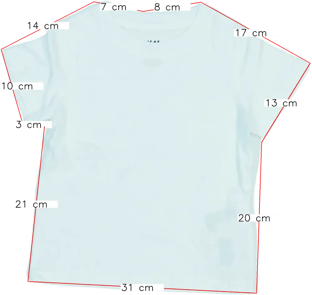 Fehér H&amp;M Póló EU 92 / UK 2 év / US 2T