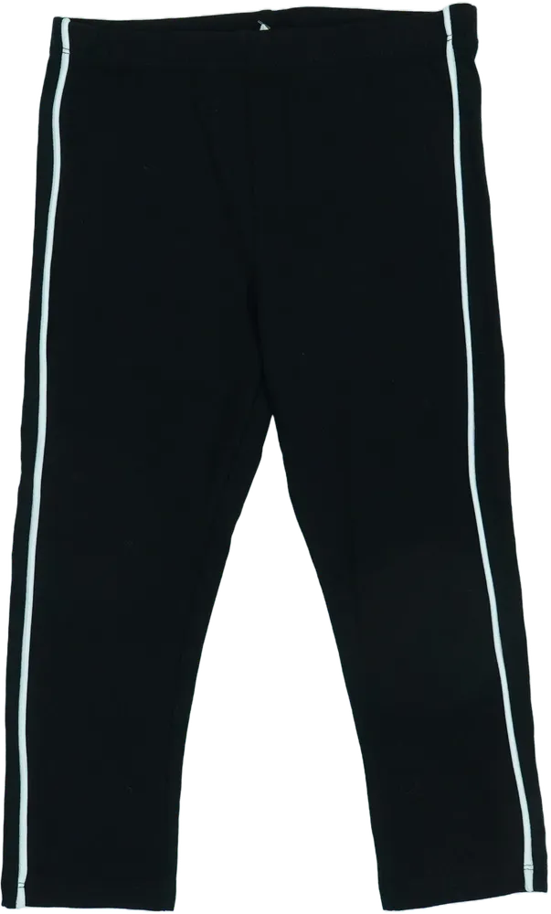 Fekete H&amp;M Leggings EU 146 / UK 11 év / US 12 év/L