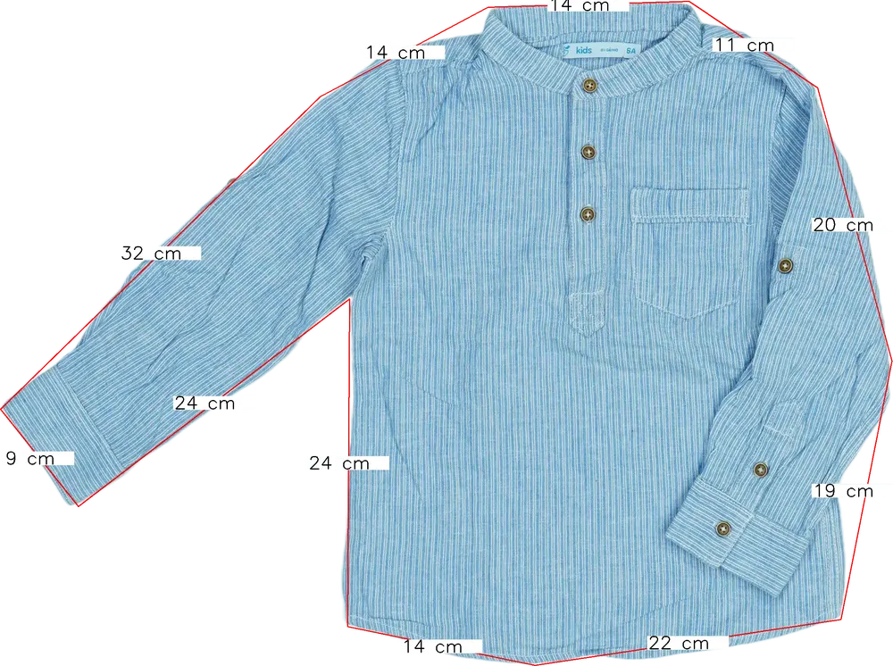 Kék Gémo Ing EU 116 / UK 6 év / US 6 év/S