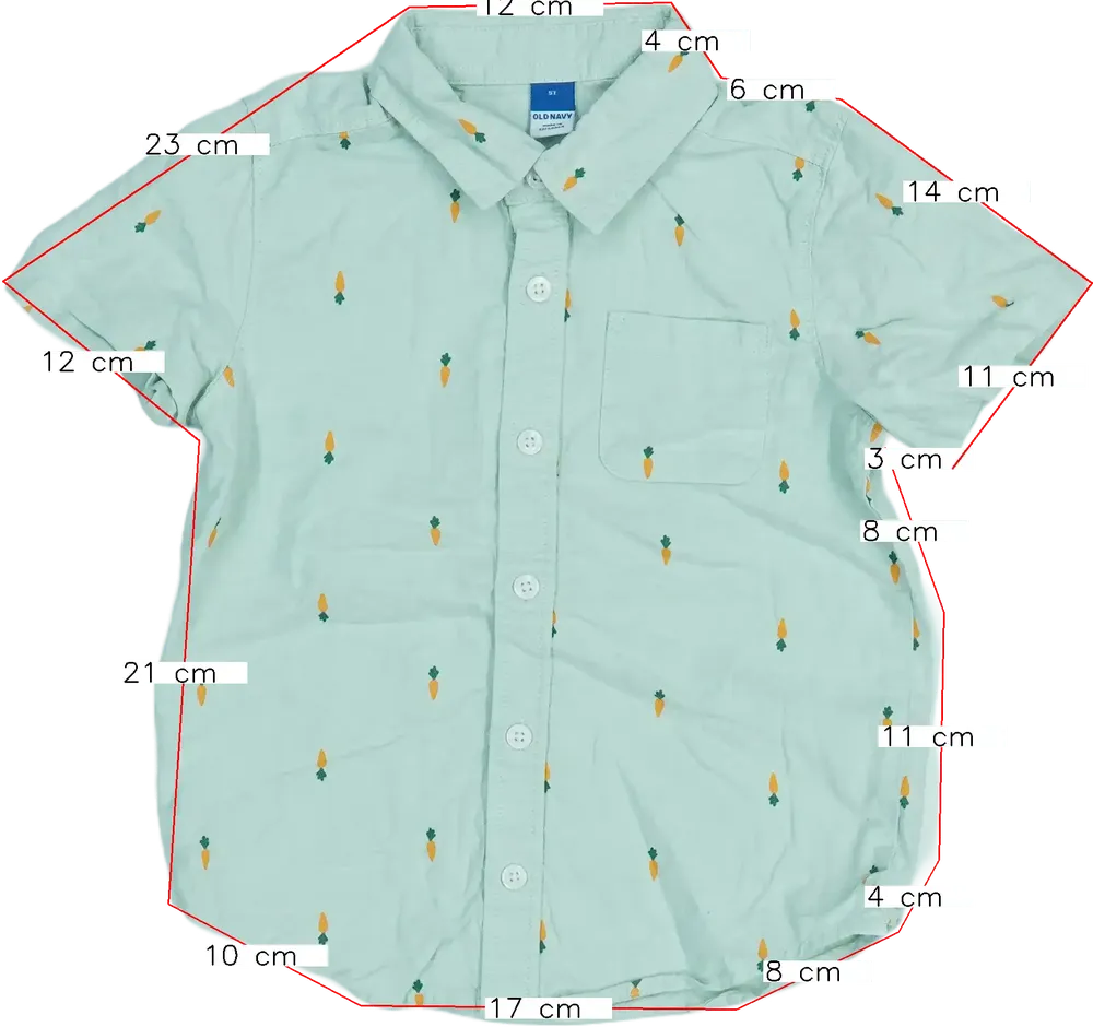 Zöld Old Navy Ing EU 110 / UK 5 év / US 5 év/XS