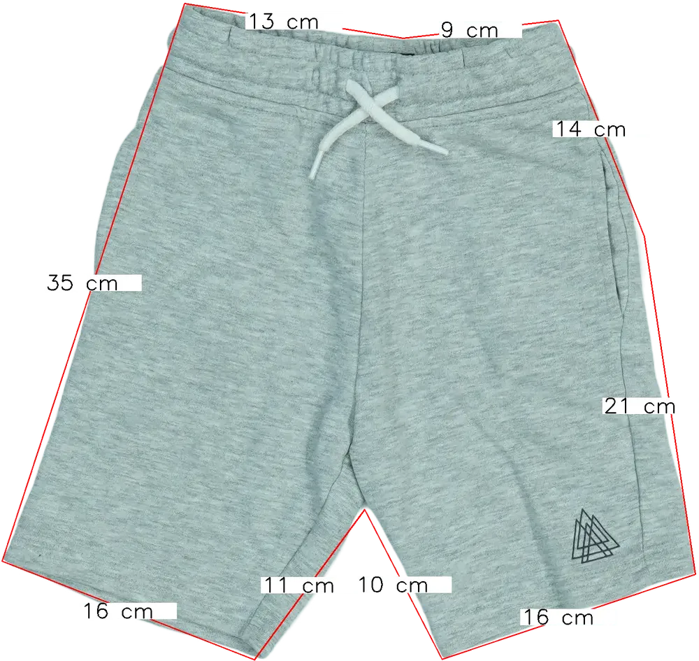 Szürke Next Rövidnadrág EU 122 / UK 7 év / US 7 év/M