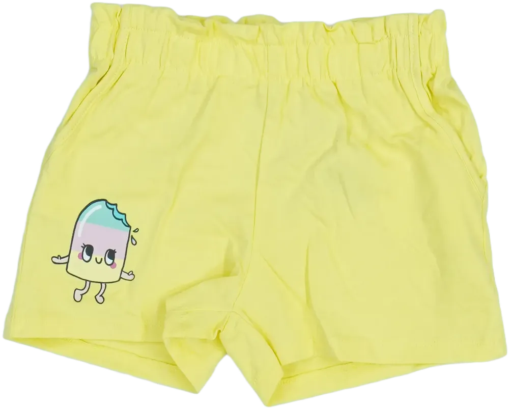 Sárga H&amp;M Rövidnadrág EU 116 / UK 6 év / US 6 év/S