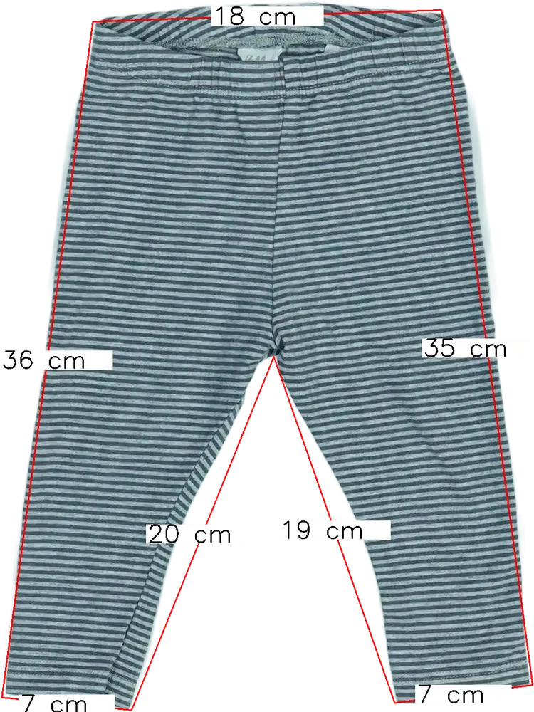Szürke H&amp;M Leggings EU 74 / UK 6-9 hónap / US 6-9 hónap