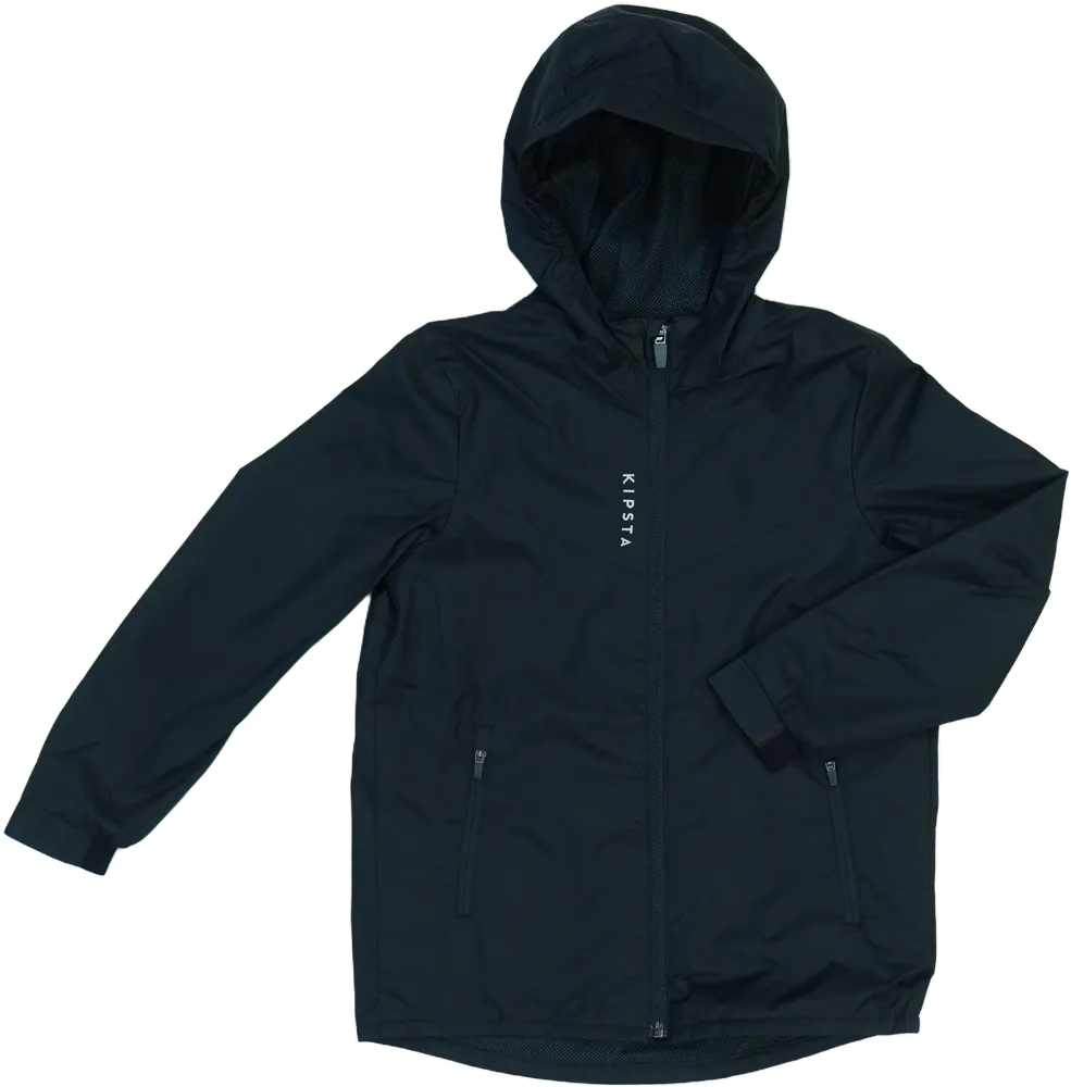 Fekete Kipsta Széldzseki EU 122 / UK 7 év / US 7 év/M