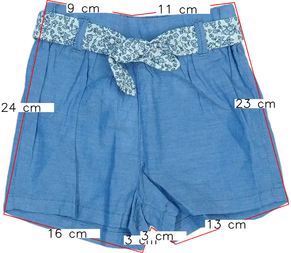 Kék H&amp;M Rövidnadrág EU 80 / UK 9-12 hónap / US 12 hónap