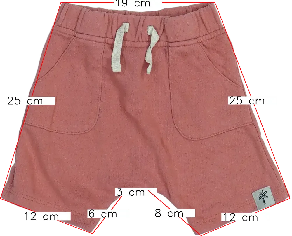 Rózsaszín George Rövidnadrág EU 86 / UK 12-18 hónap / US 18 hónap