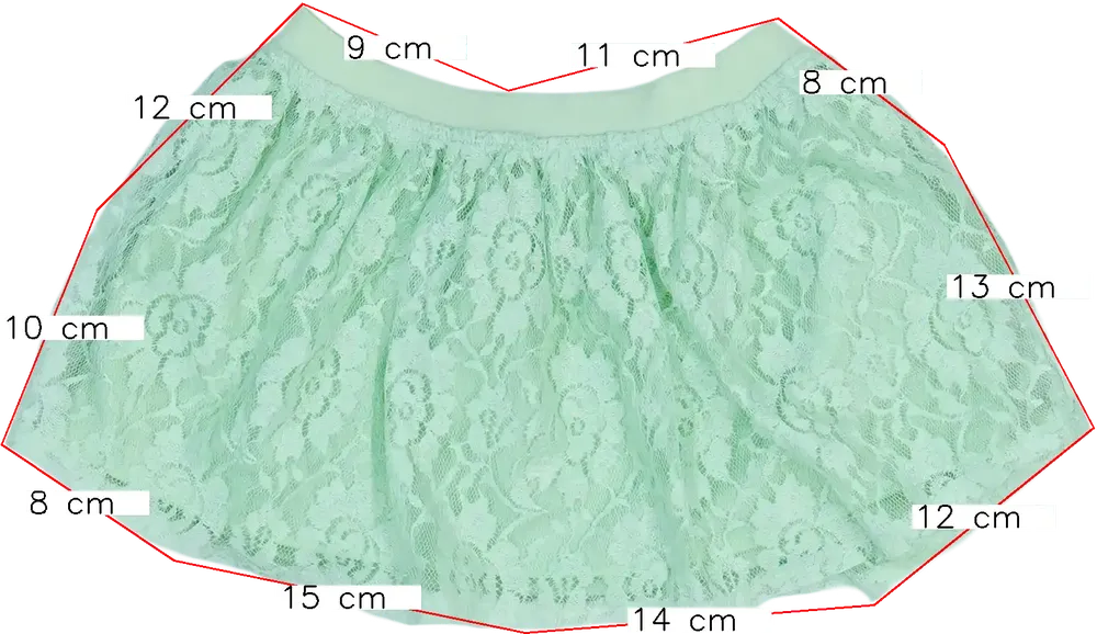 Zöld Kiki&amp;Koko Szoknya EU 92 / UK 2 év / US 2T