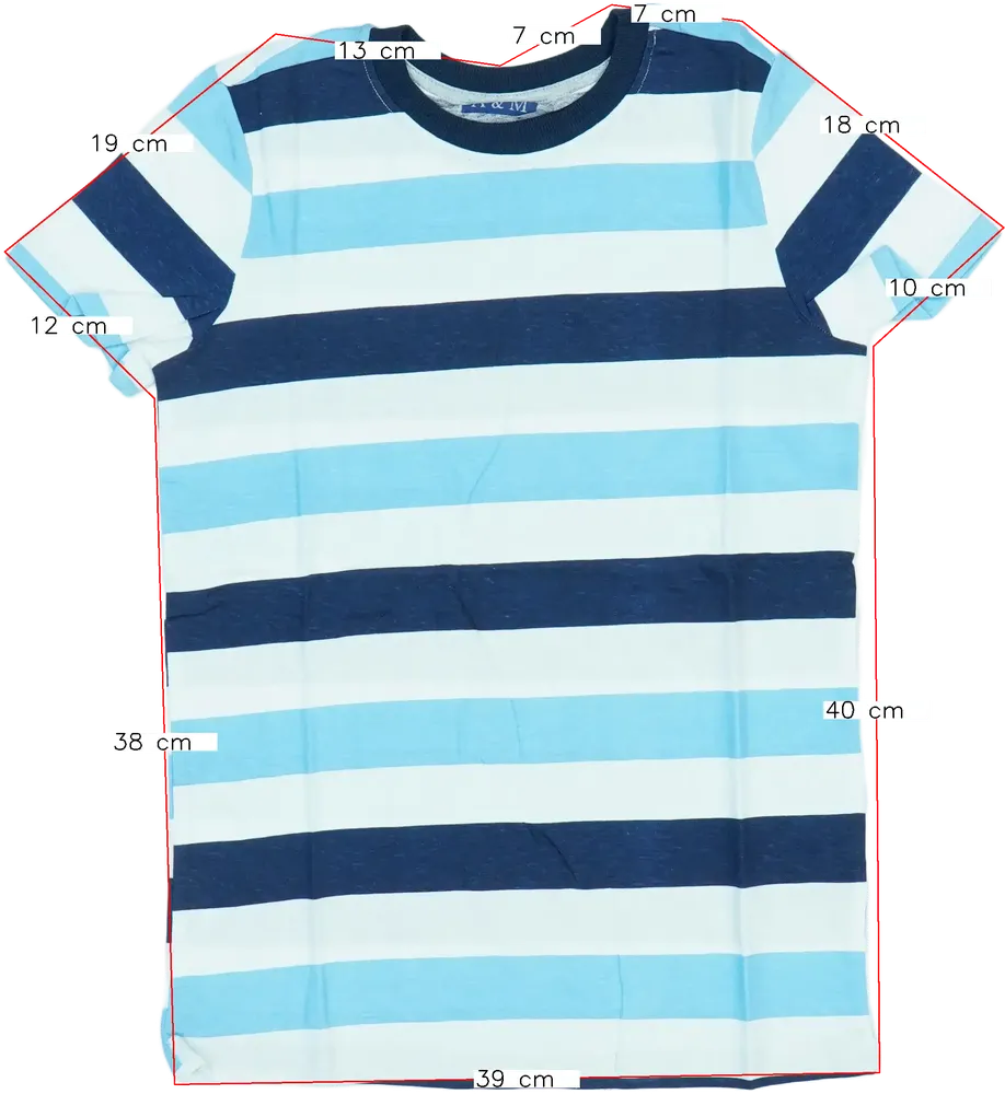 Többszínű A&amp;M Póló EU 152 / UK 12 év / US 12 év/L