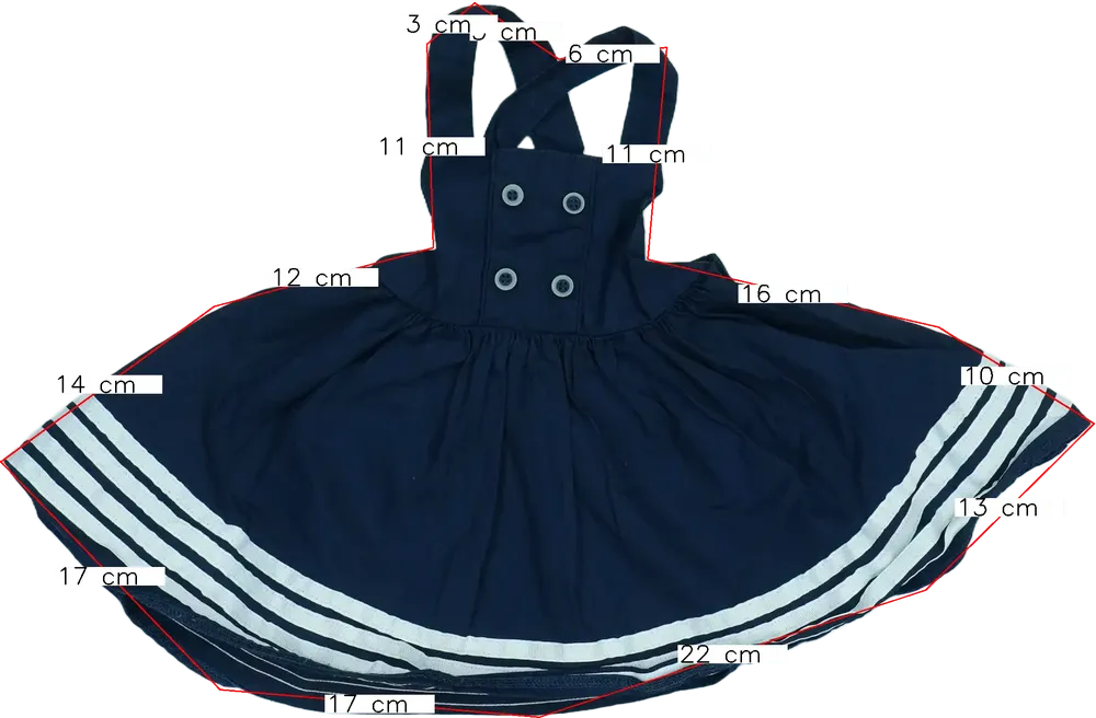 Kék Mothercare Kantáros szoknya EU 68 / UK 3-6 hónap / US 3-6 hónap