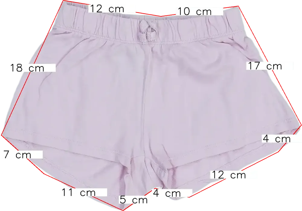 Rózsaszín Egyéb Rövidnadrág EU 98 / UK 3 év / US 3T