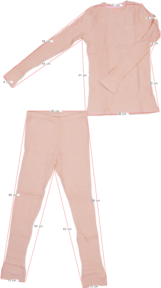 Rózsaszín Hema Pizsama EU 164 / UK 14 év / US 14 év/XL