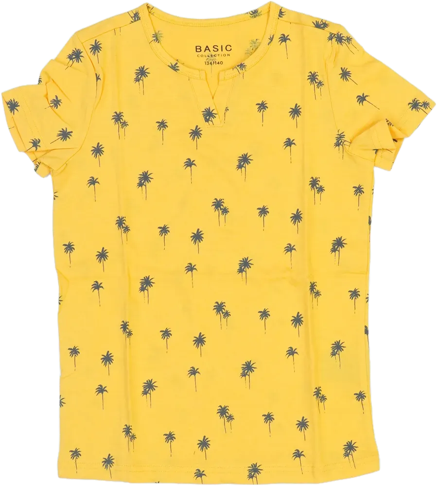 Sárga (narancs) Basic Collection Póló EU 140 / UK 10 év / US 10 év/L