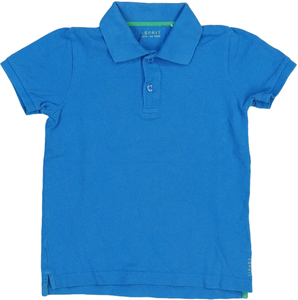 Kék Esprit Galléros póló EU 134 / UK 9 év / US 9 év/L