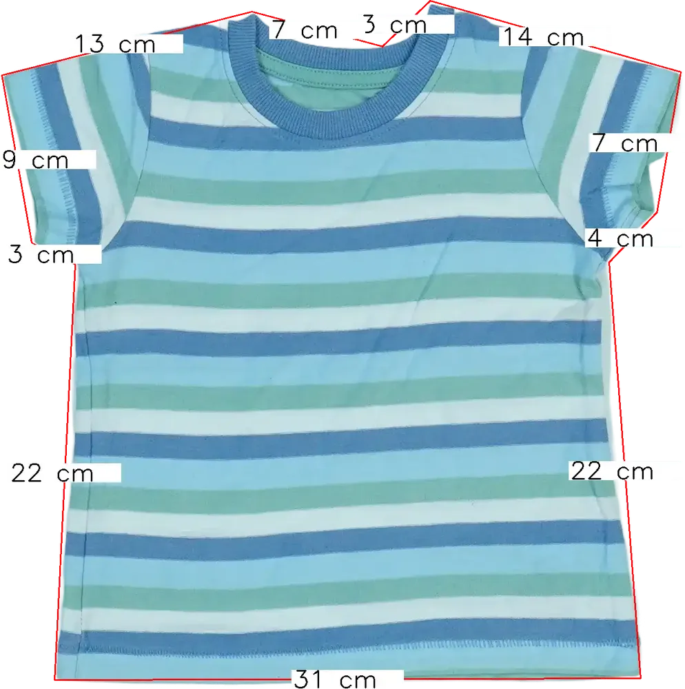 Kék Matalan Póló EU 80 / UK 9-12 hónap / US 12 hónap