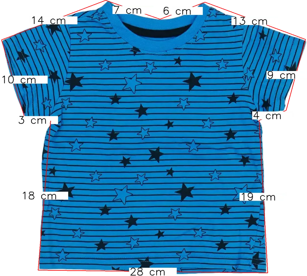 Kék Primark Póló EU 80 / UK 9-12 hónap / US 12 hónap