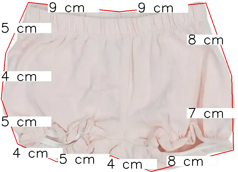 Rózsaszín H&amp;M Rövidnadrág EU 50 / UK Újszülött / US Újszülött