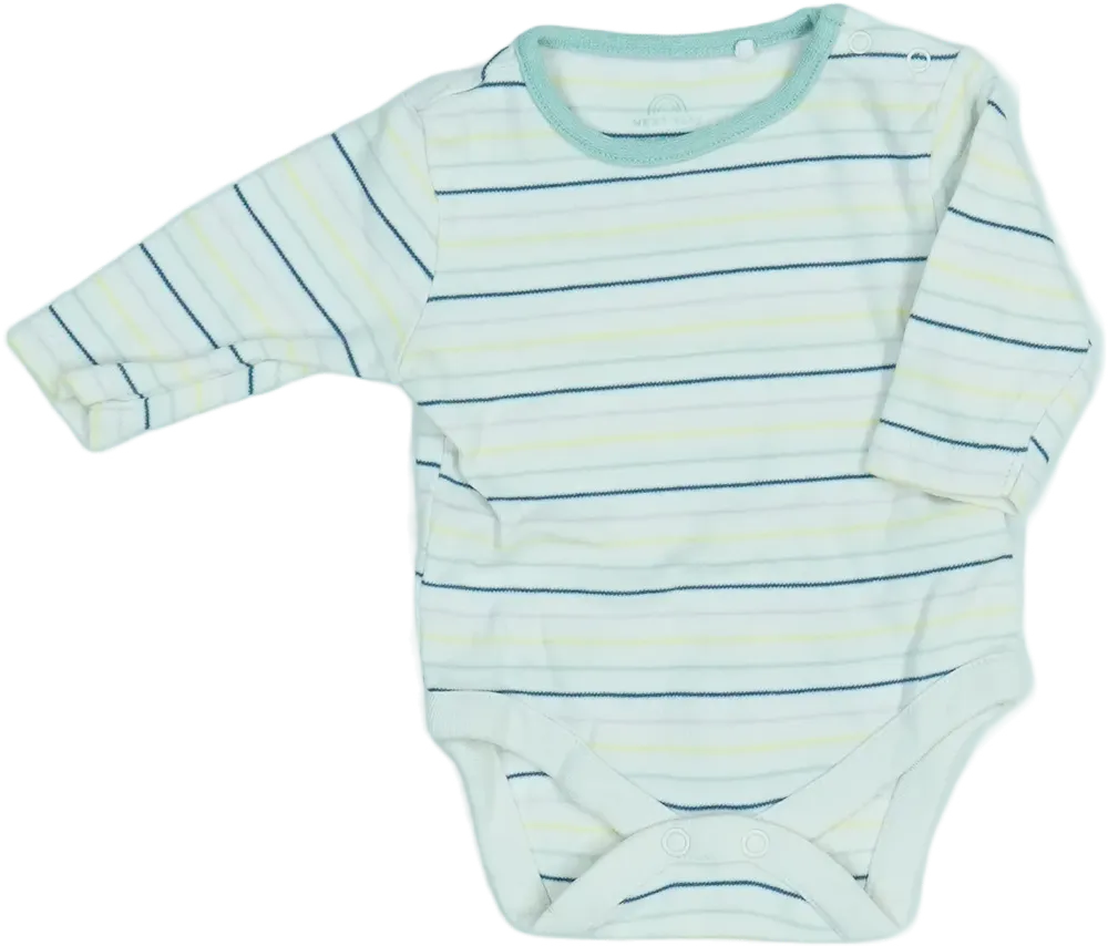 Fehér Next Hosszú ujjú body EU 56 / UK Újszülött / US Újszülött