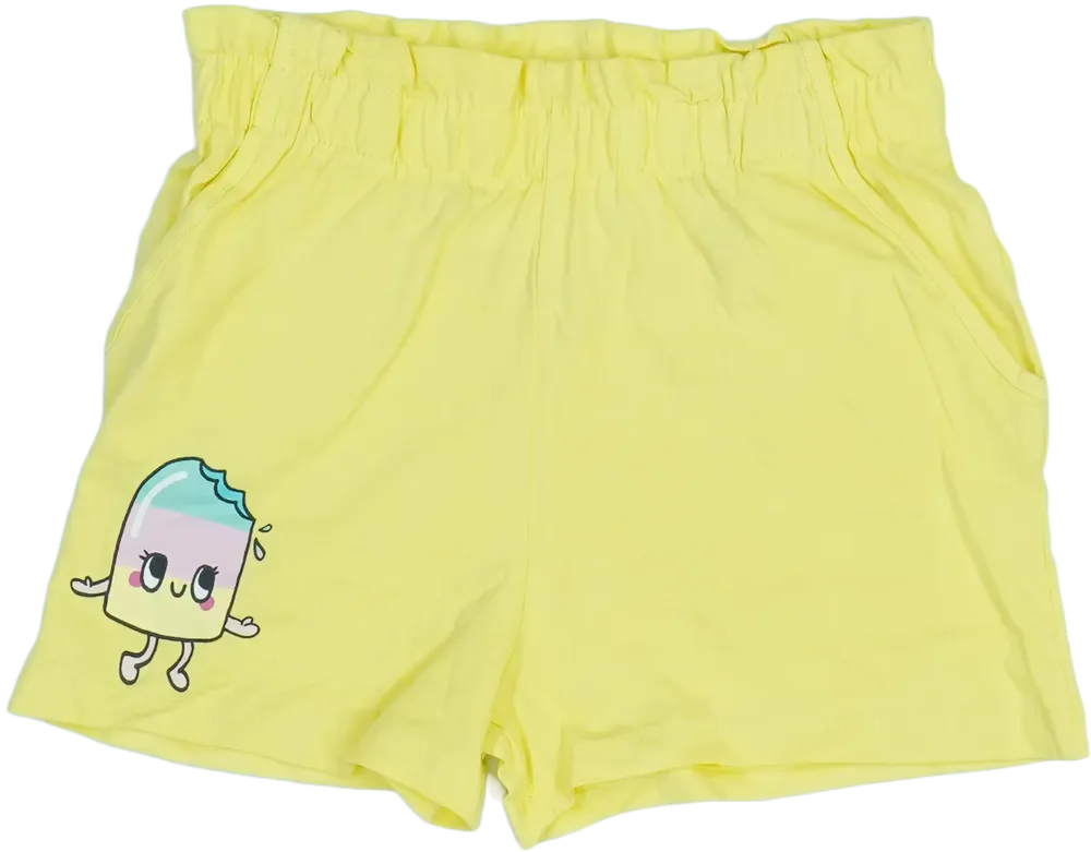 Sárga H&amp;M Rövidnadrág EU 134 / UK 9 év / US 9 év/L