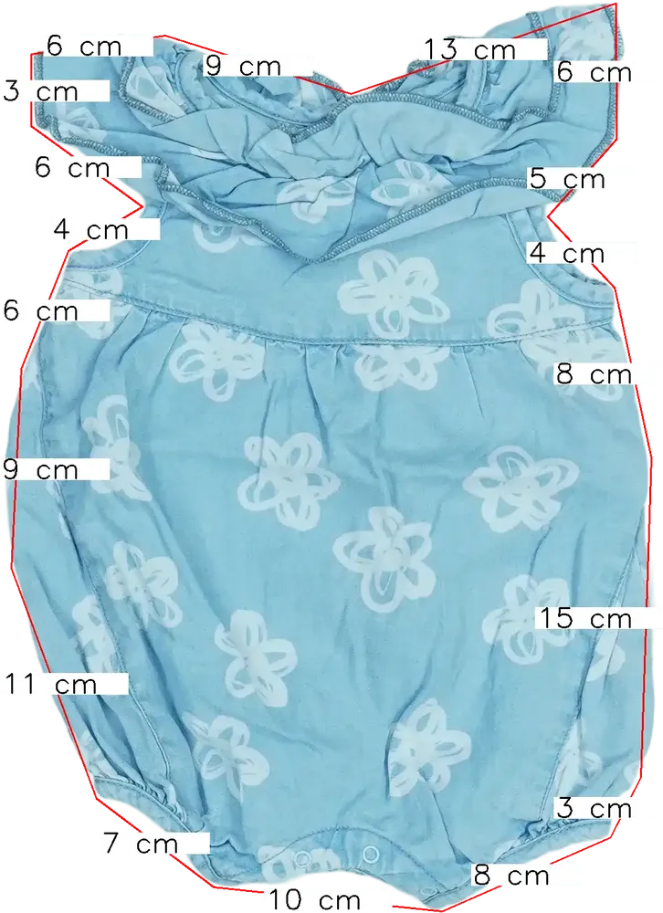 Kék Peek Napozó EU 74 / UK 6-9 hónap / US 6-9 hónap