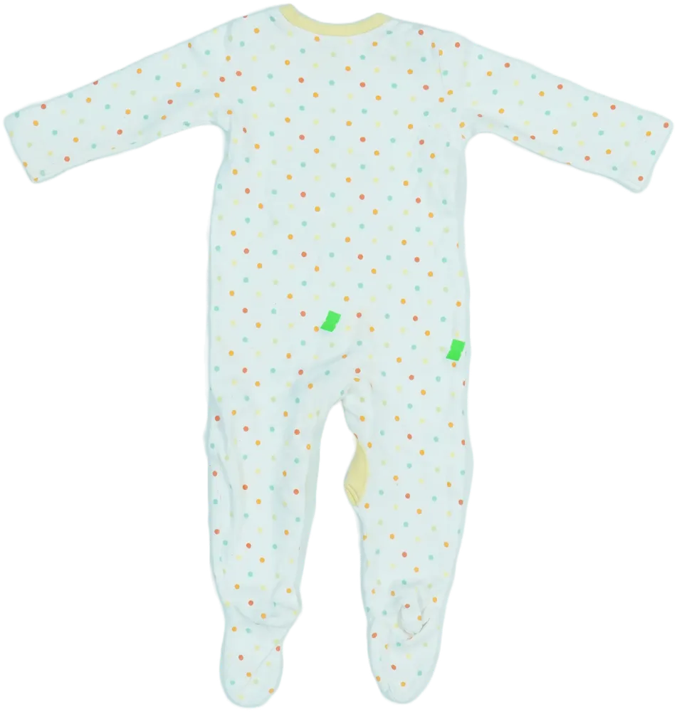 Fehér Disney Hosszú ujjú rugdalózó EU 74 / UK 6-9 hónap / US 6-9 hónap