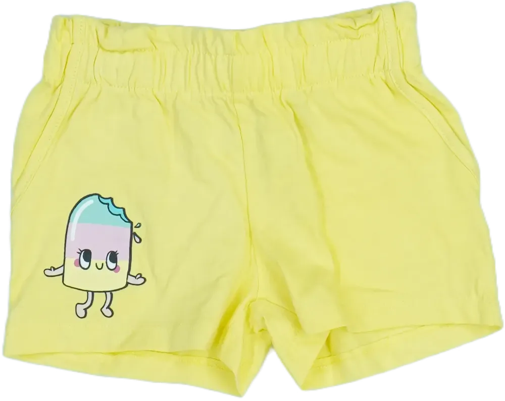 Sárga H&amp;M Rövidnadrág EU 92 / UK 2 év / US 2T
