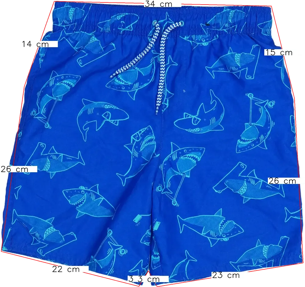 Kék Little Kids Fürdőnadrág EU 152 / UK 12 év / US 12 év/L