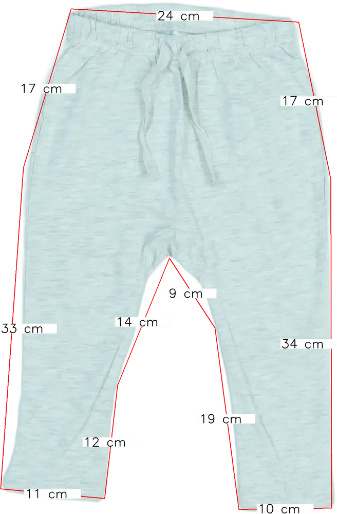 Szürke H&amp;M Baby nadrág EU 92 / UK 2 év / US 2T