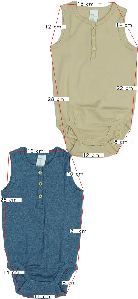 Többszínű H&amp;M Csomag - Body EU 74 / UK 6-9 hónap / US 6-9 hónap