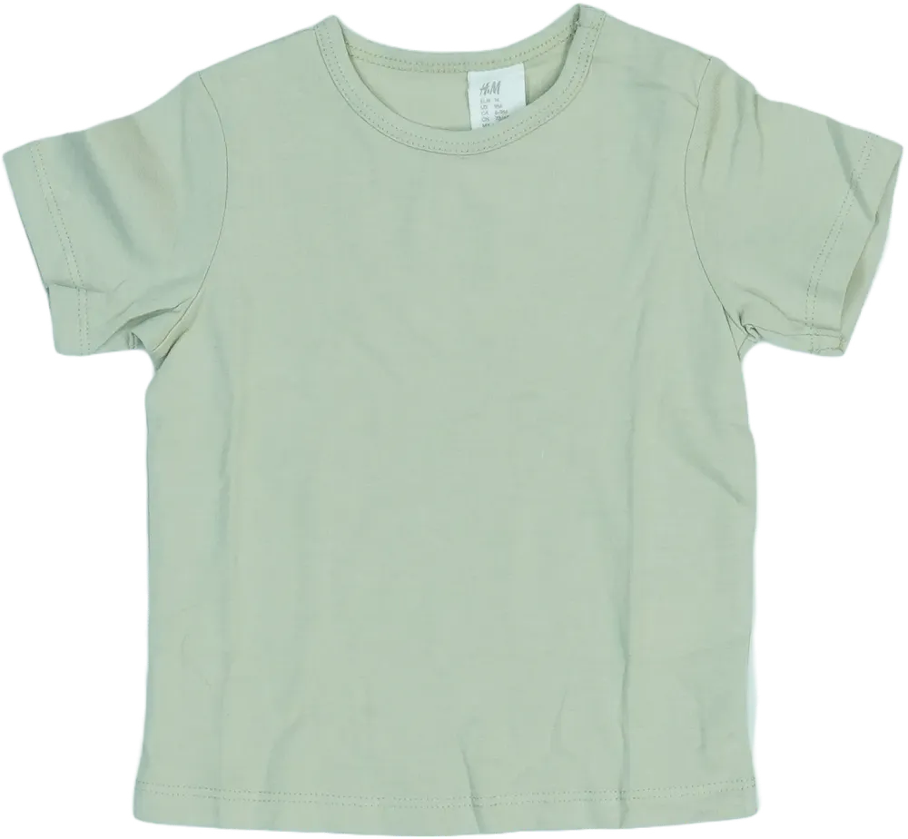 Zöld H&amp;M Póló EU 74 / UK 6-9 hónap / US 6-9 hónap