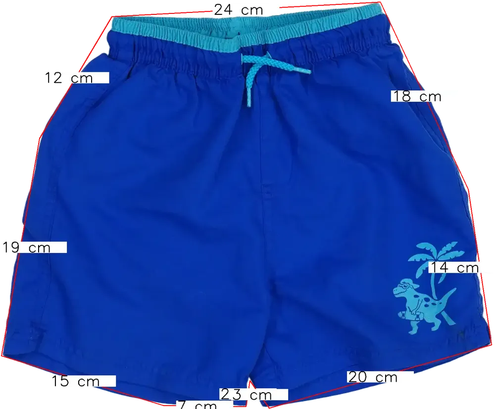 Kék Kiki&amp;Koko Fürdőnadrág EU 128 / UK 8 év / US 8 év/M