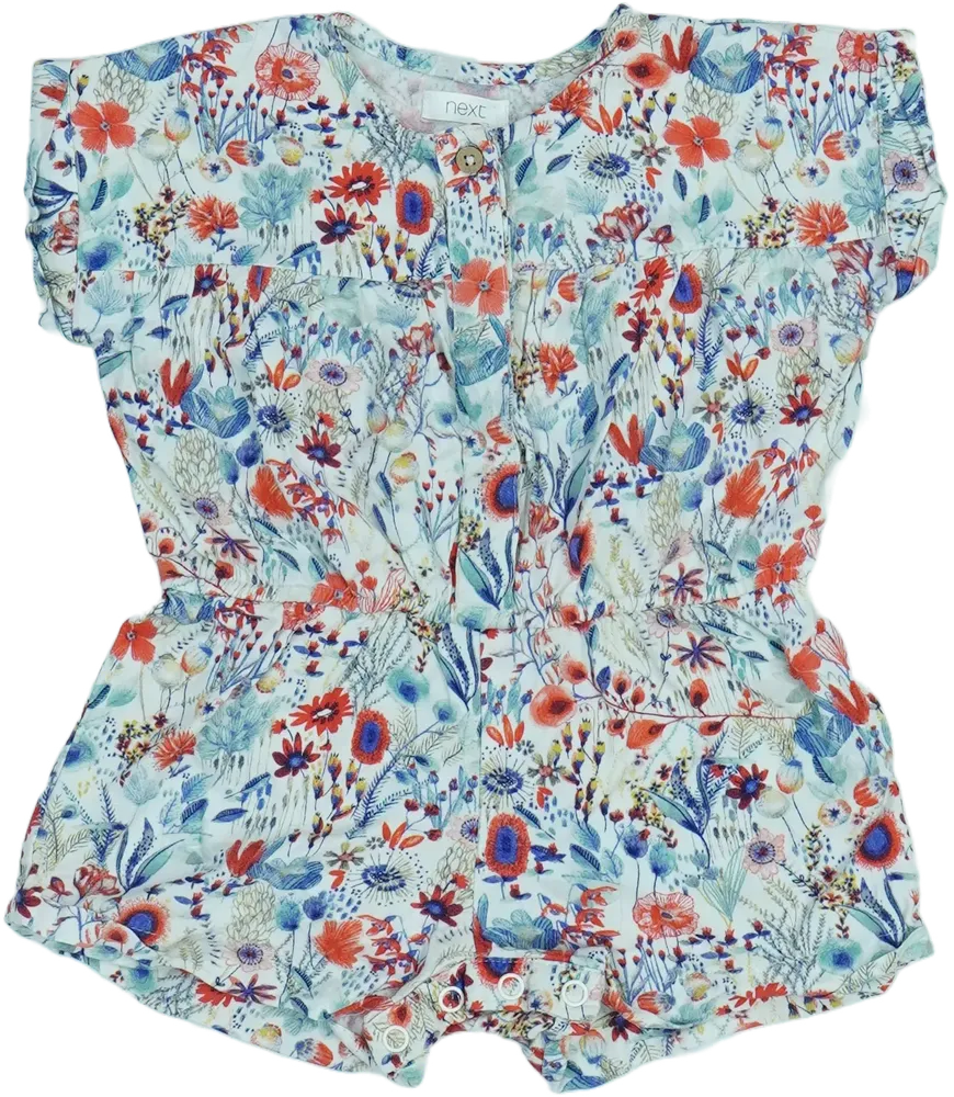 Fehér Next Playsuit / Jumpsuit EU 86 / UK 12-18 hónap / US 18 hónap