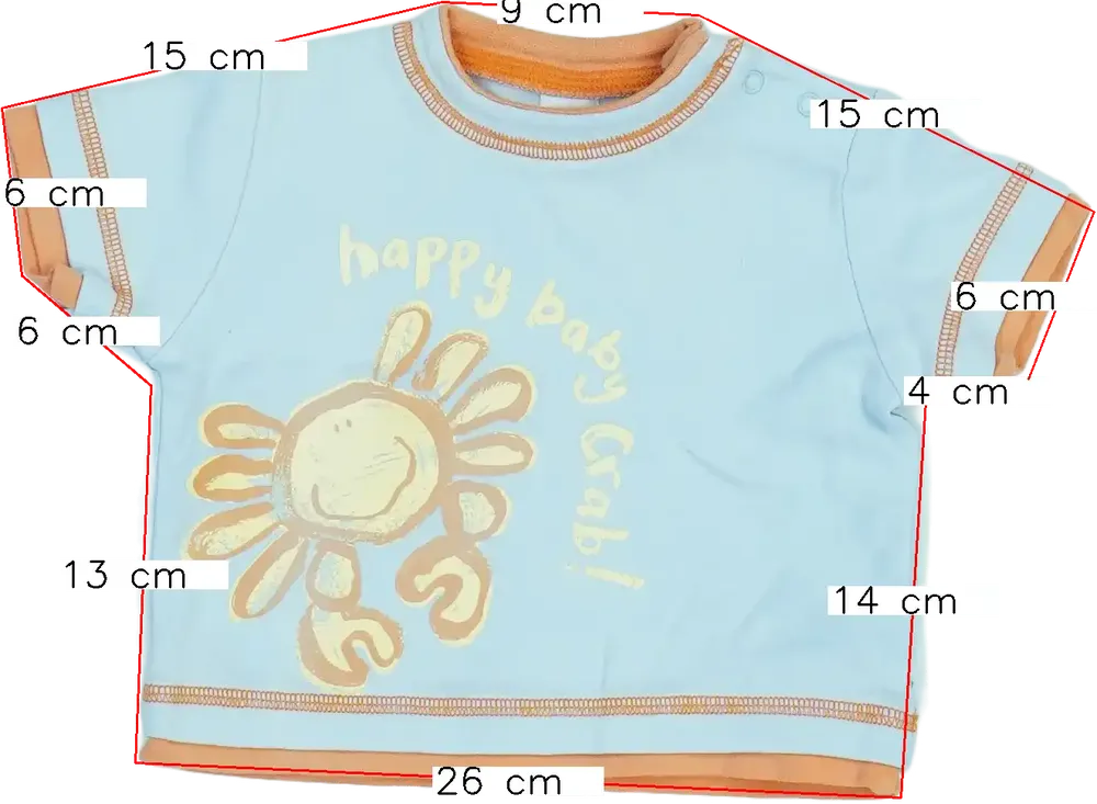 Kék Next Póló EU 62 / UK 0-3 hónap / US 0-3 hónap