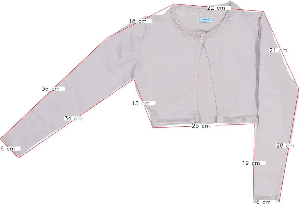 Rózsaszín Mayoral Bolero EU 140 / UK 10 év / US 10 év/L