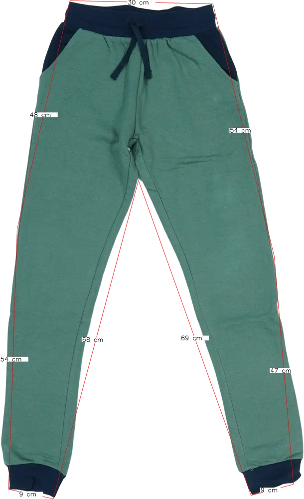 Zöld Basic Collection Melegítőnadrág EU 164 / UK 14 év / US 14 év/XL