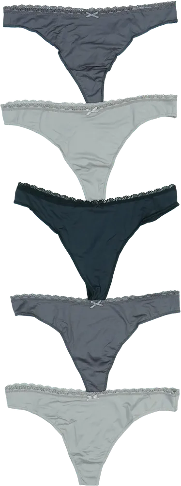 Többszínű Promise Csomag - Lányka / Női bugyik XL