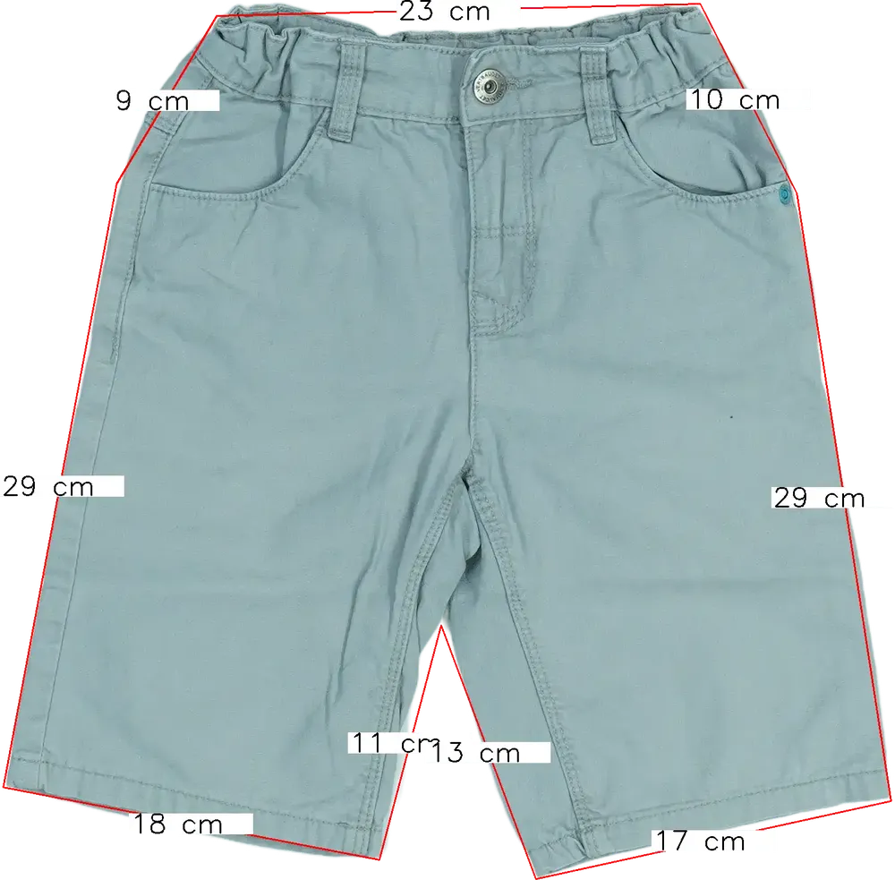 Szürke Vertbaudet Rövidnadrág EU 128 / UK 8 év / US 8 év/M