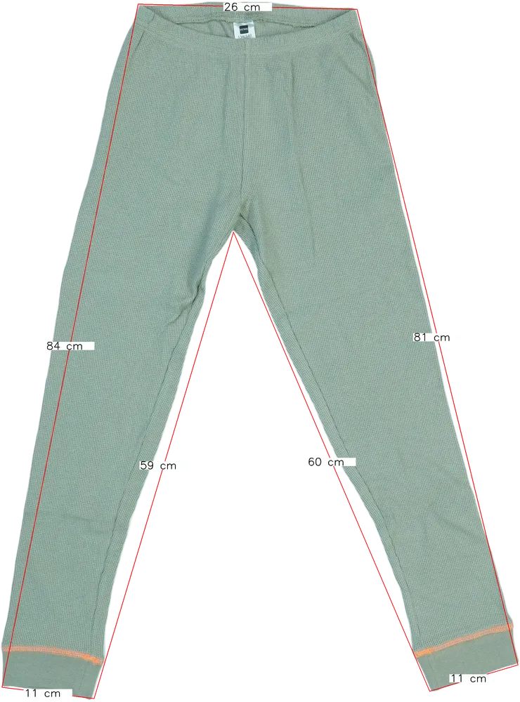 Zöld Hema Pizsama alsó EU 140 / UK 10 év / US 10 év/L