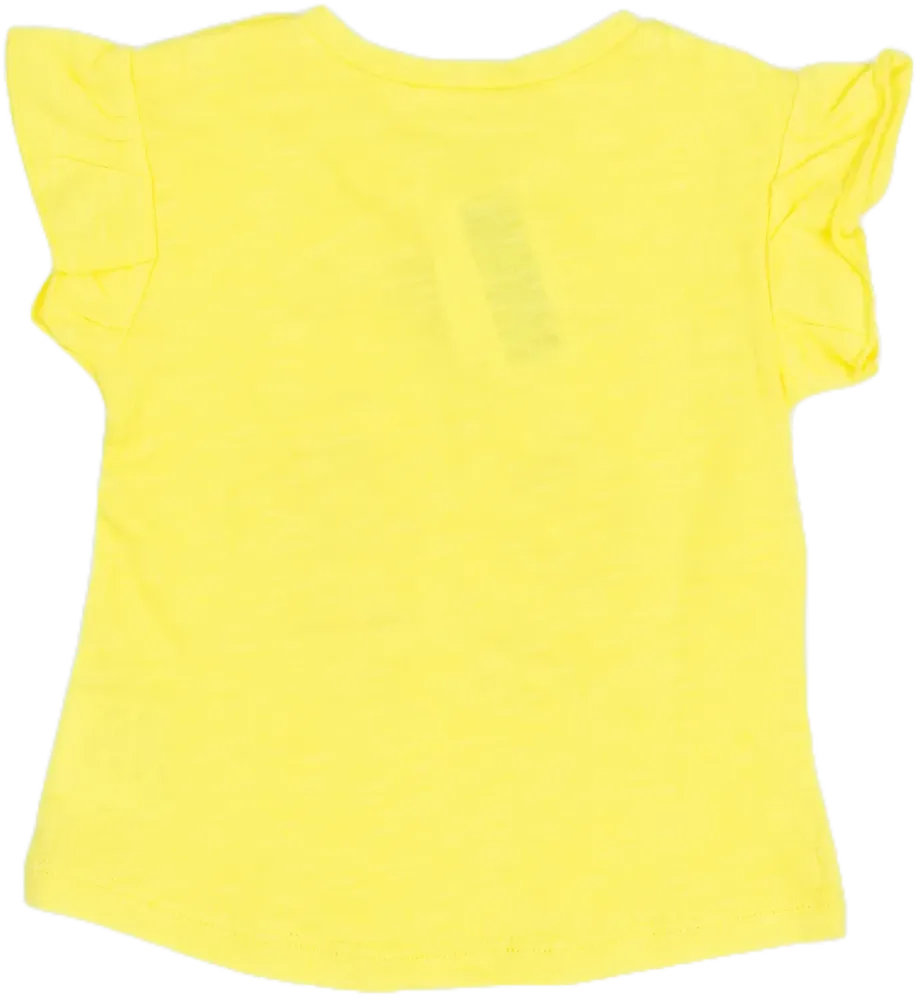 Yellow Benetton T-shirt EU 68 / UK 3-6 months / US 3-6 months