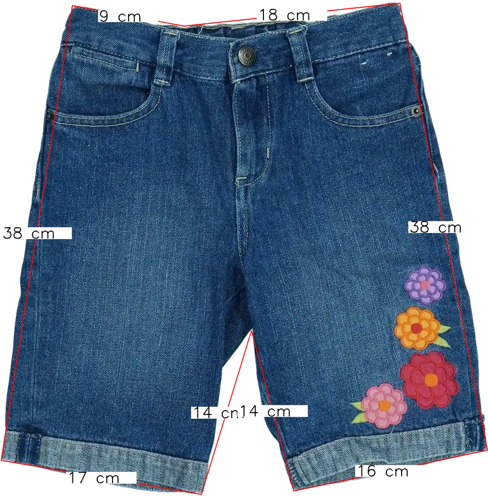 Kék Gymboree Rövidnadrág EU 122 / UK 7 év / US 7 év/M