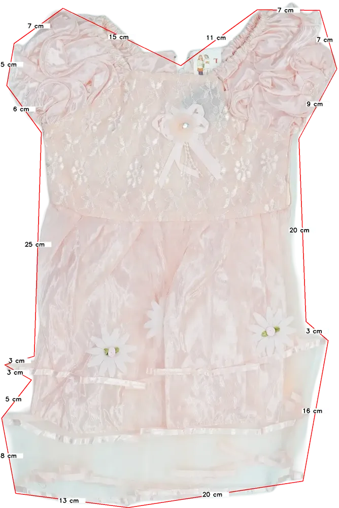 Rózsaszín Best Fashion Jelmez EU 98 / UK 3 év / US 3T