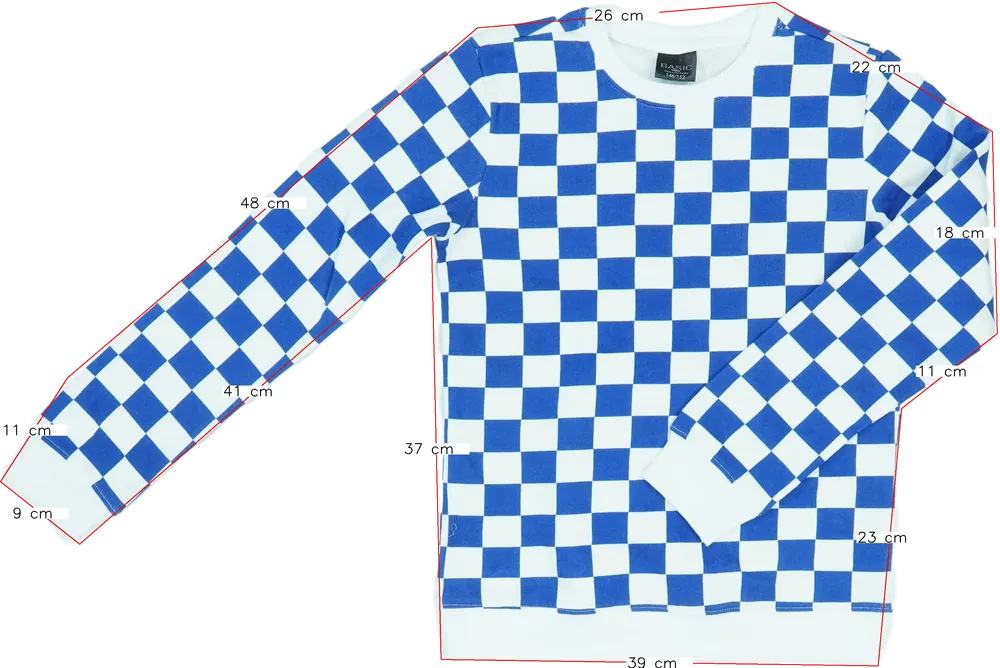 Többszínű Basic Collection Pulóver EU 152 / UK 12 év / US 12 év/L