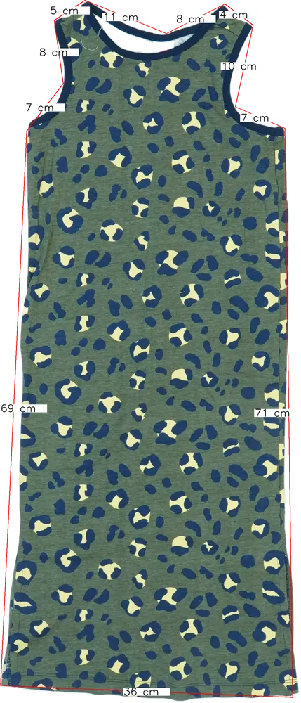 Zöld Hema Ruha EU 128 / UK 8 év / US 8 év/M